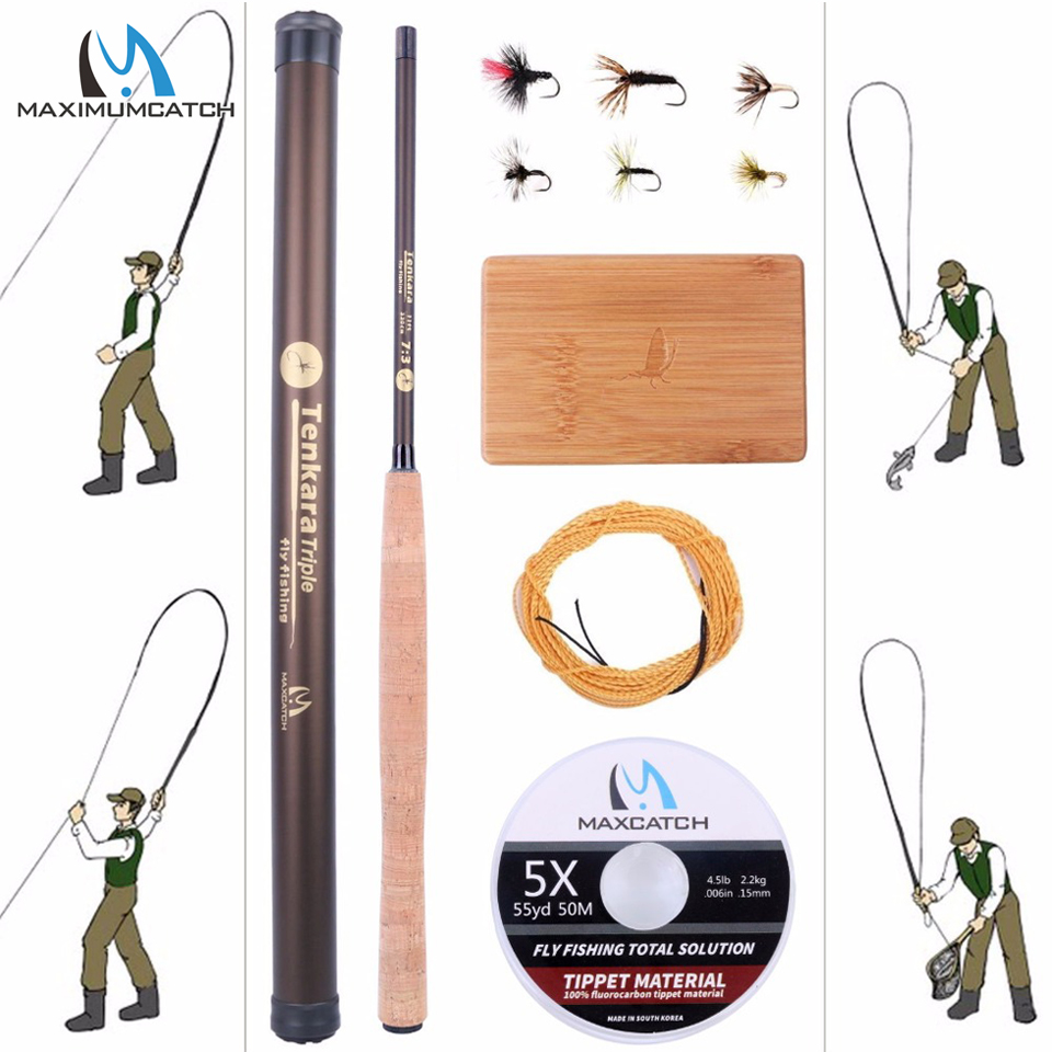 Fishing Rod Fly - Maximumcatch 9-13FT V-Tenkara Cần Bộ Trang