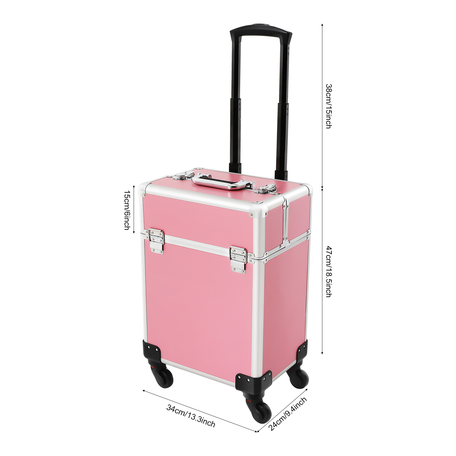 Rolling Makeup Train Case Cosm - đánh giá và giá Fishing Rod Telescopic