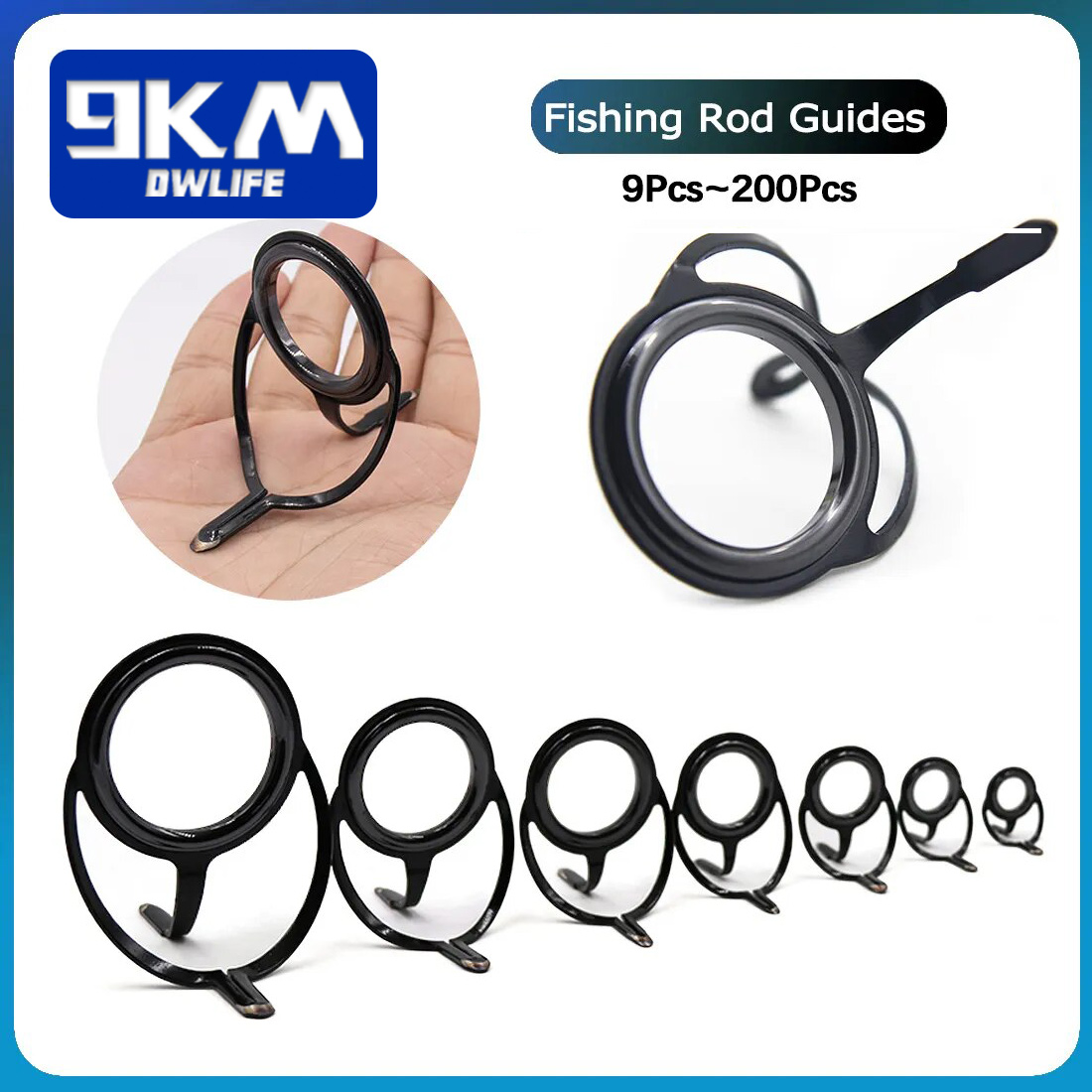 100 Chiếc Cần Câu Cá Bộ Dụng C - đánh giá và giá Fishing Rod Building Kit