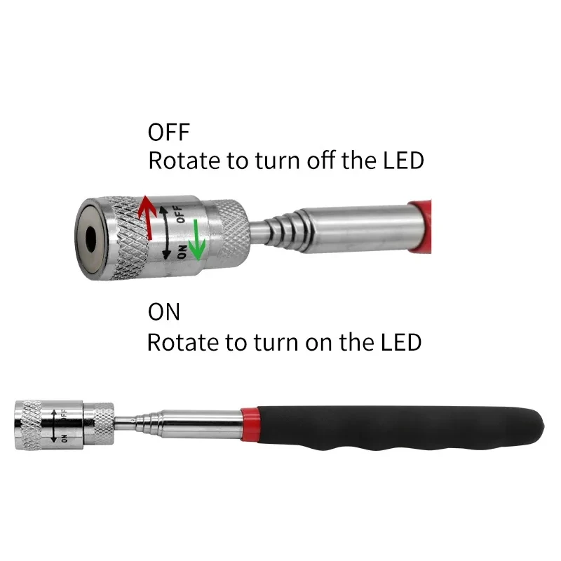 Telescopic Magnetic Pen Extend - đánh giá và giá Fishing Rod Telescopic
