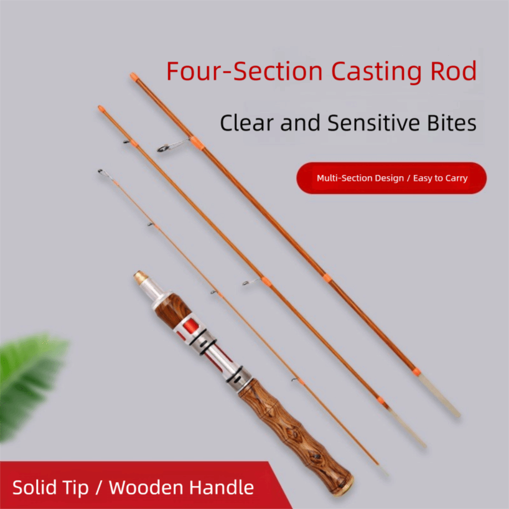 High Quality 4 Sections Spinni - đánh giá và giá Fishing Rod Spinning