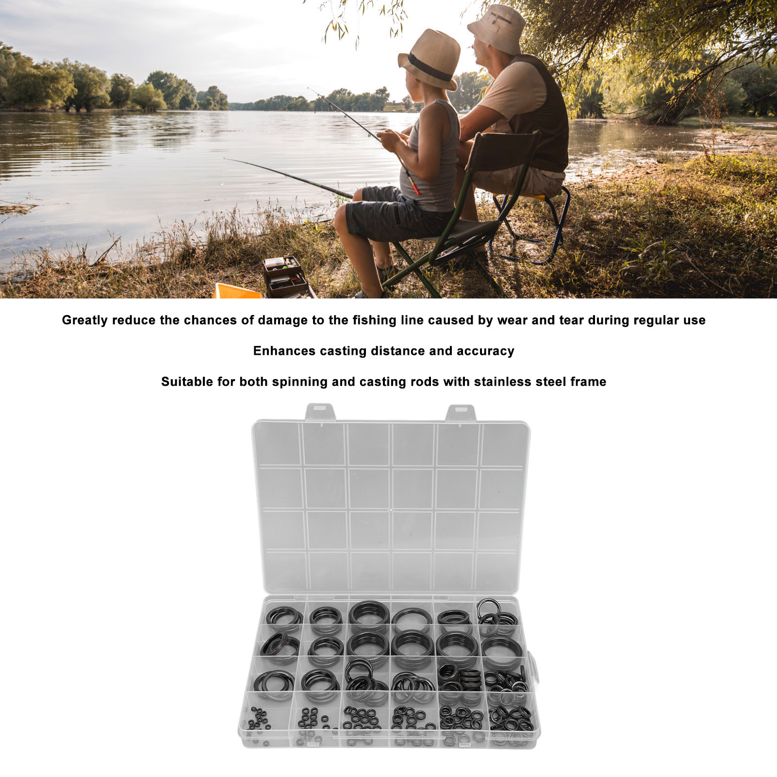 Fishing Rod Guide Repair Kit F - đánh giá và giá Fishing Rod Building Kit