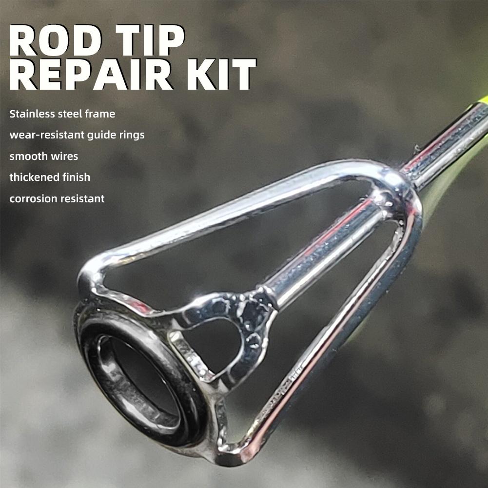 Rod Tip Repair Kit 10pcs Fishi - đánh giá và giá Fishing Rod Tip Replacement