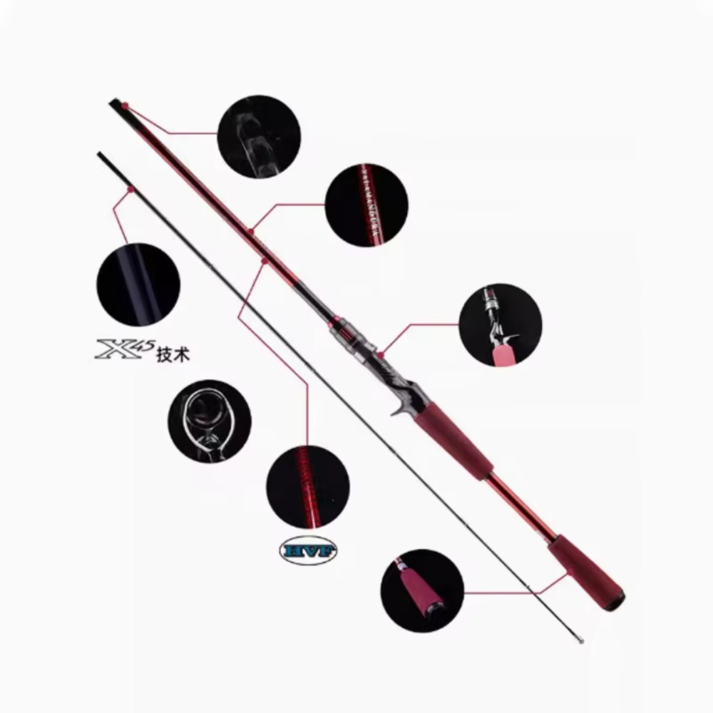 Carbon Fiber Lure Fishing Rod  - đánh giá và giá Fishing Rod Spinning