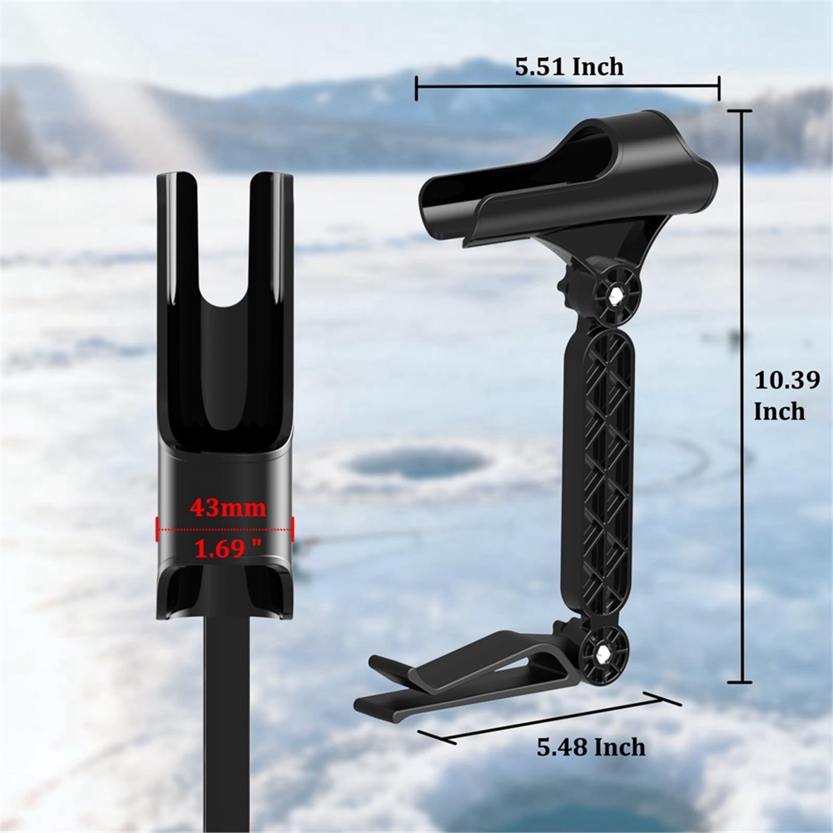 POPULAR-2pcs Adjustable Bucket - đánh giá và giá Fishing Rod Holder