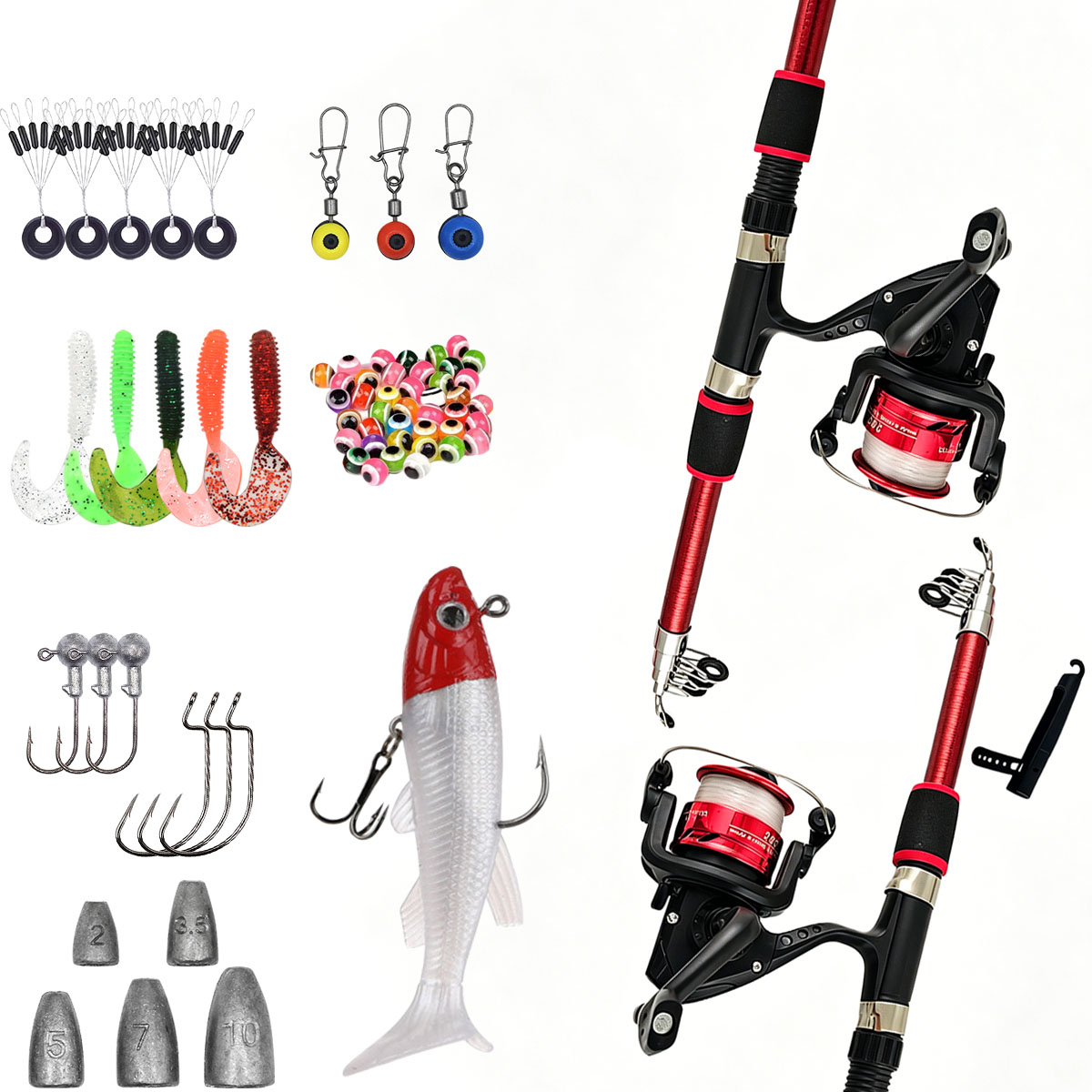 Spinning Fishing Rod and Reel  - đánh giá và giá Fishing Rod Spinning