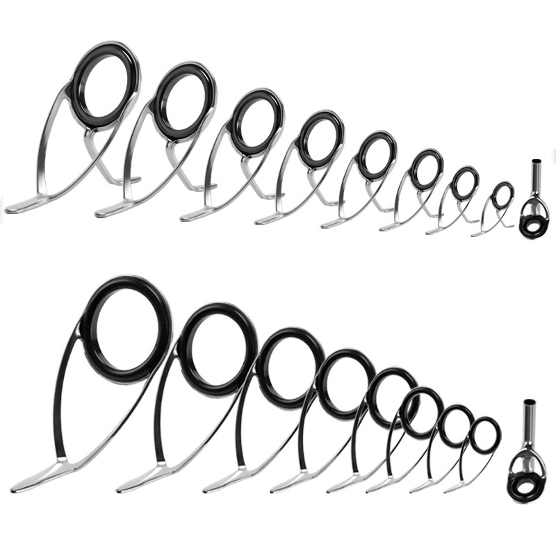 9Pcs Fishing Rod Guides Ring R - đánh giá và giá Fishing Rod Building Kit