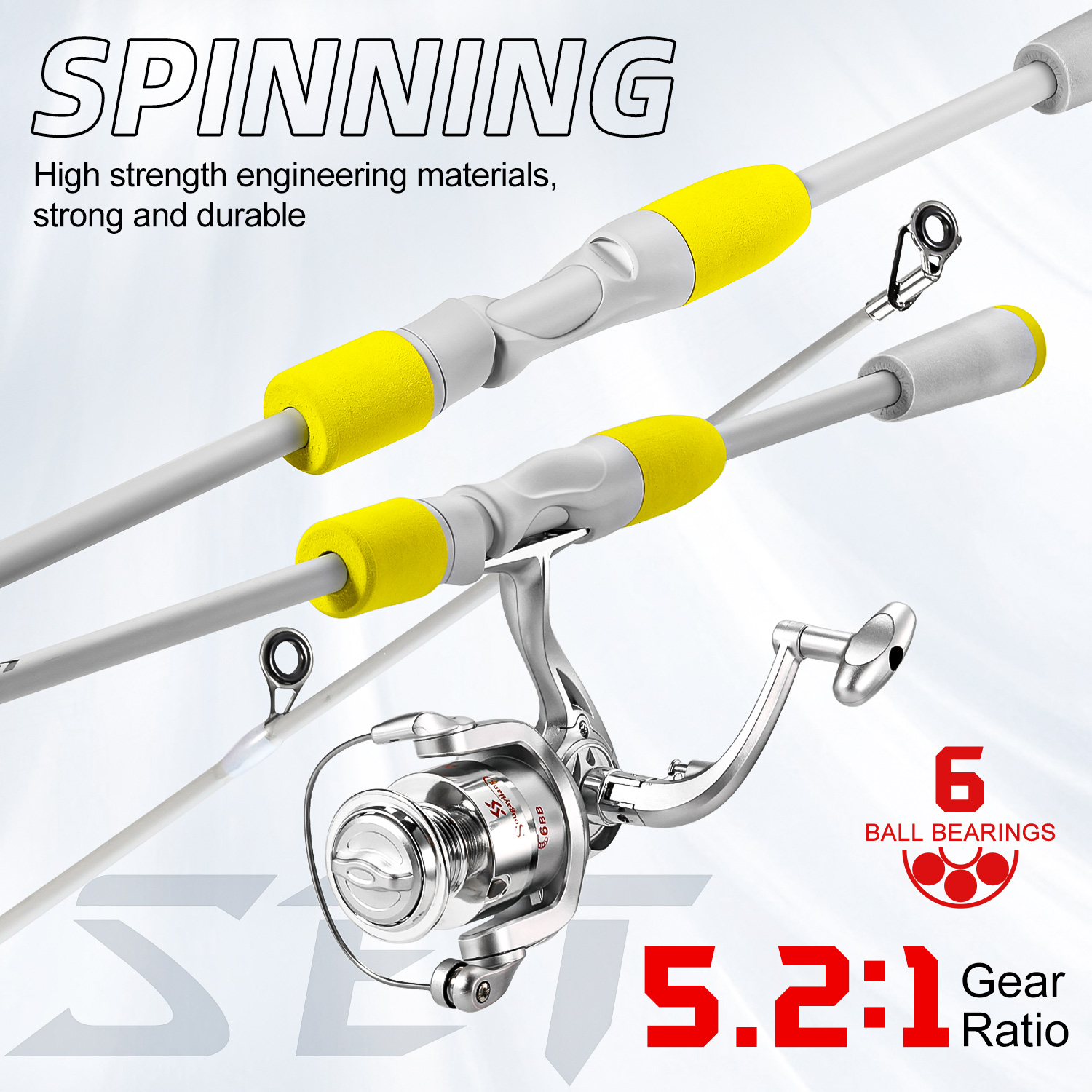 Sougayilang 2section Spinning  - đánh giá và giá Fishing Rod Spinning